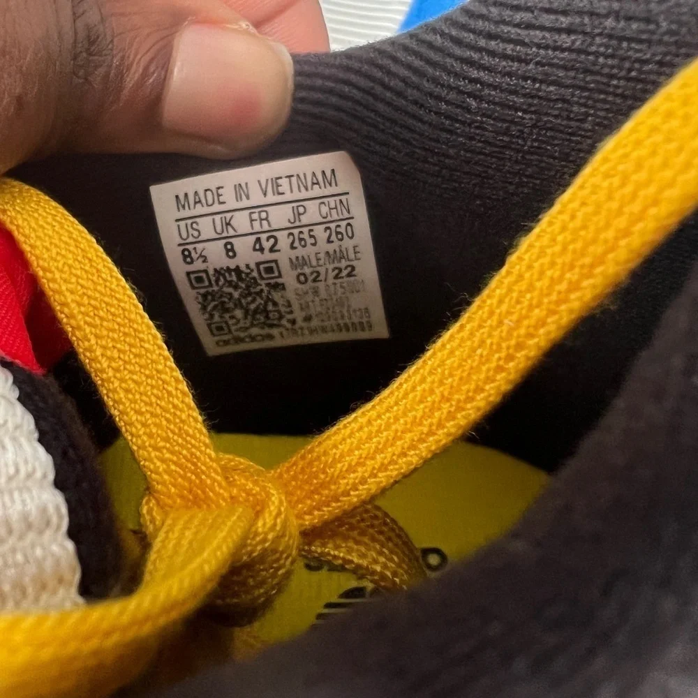 Adidas LEGO x ZX 8000 'A-ZX Series - Mixed Blocks' Size 8.5 NIB - Picture 6 of 15